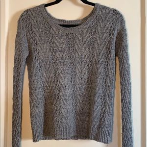 Gray Knit Sweater